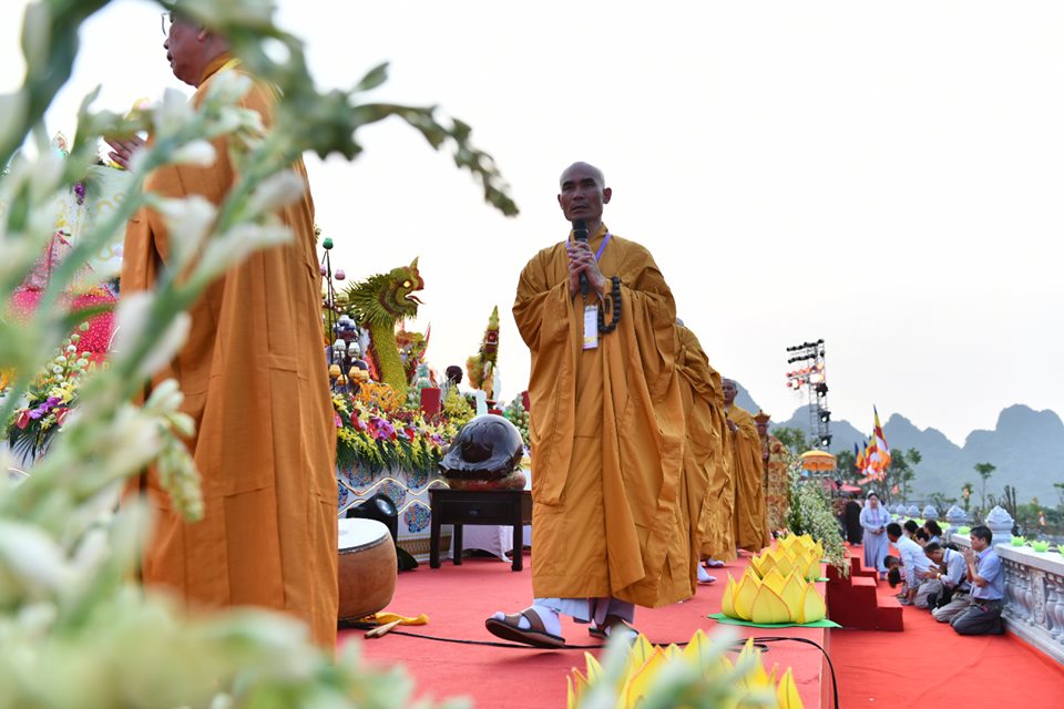Hà Nam: Trang nghiêm lễ đàn cầu quốc thái dân an tại Đại lễ Vesak LHQ 2019